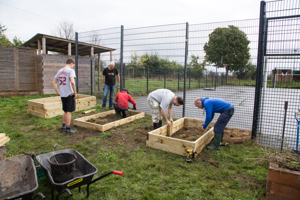 The Vench Bristol community garden gardening