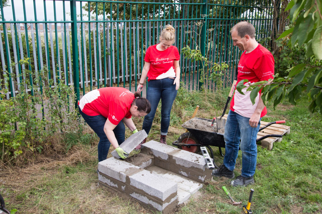 The Vench Bristol building garden