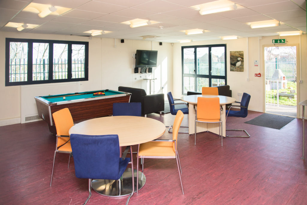 The Vench room for hire pool table