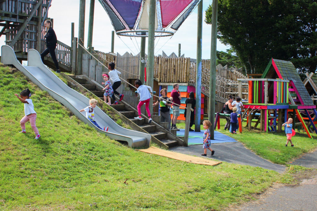 The Vench Bristol adventure playground play structure climbing frame